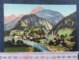 GOTTHARD-BAHN AMSTEG WINDGÄLLE URI AK