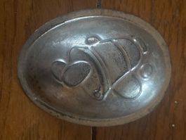Moule chocolat schokoladenform œuf cloche 9cm