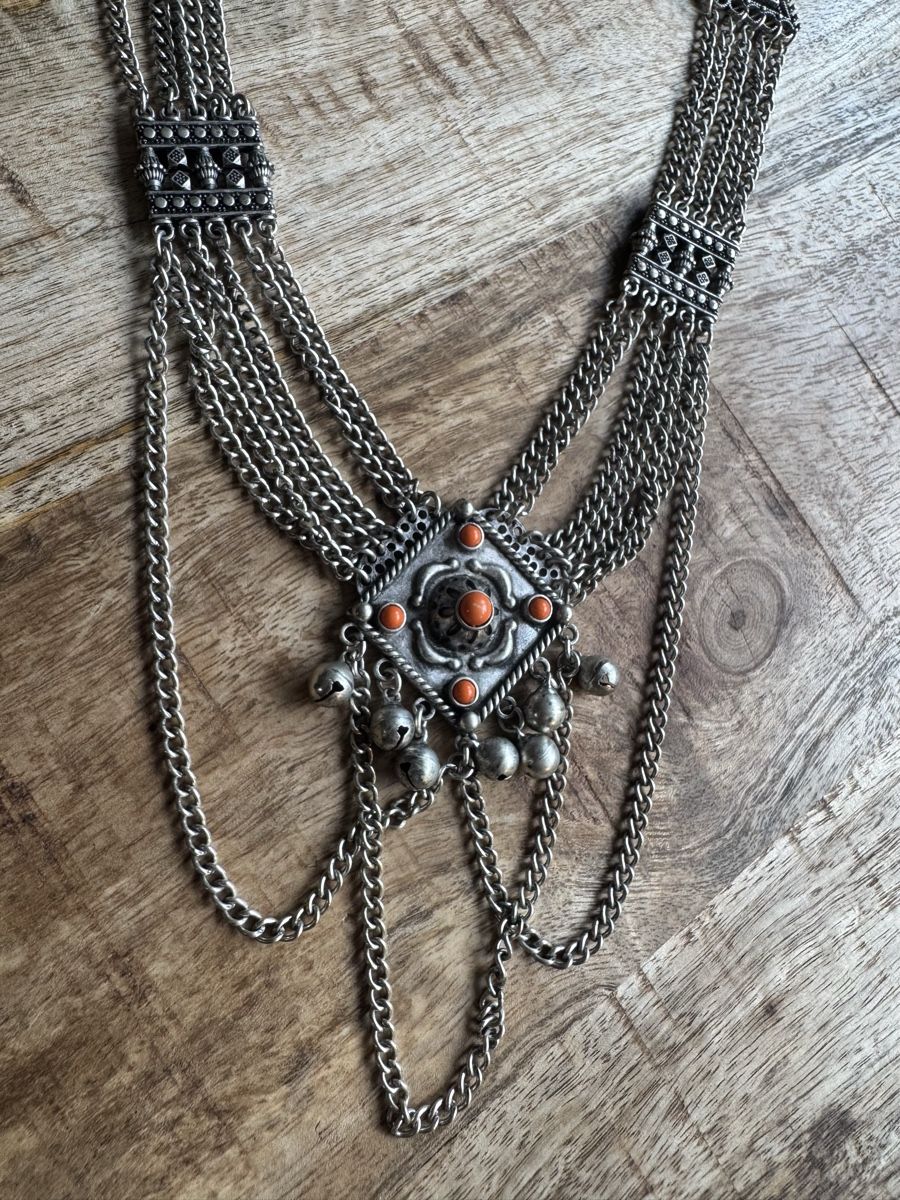 Catenine: Vintage Boho Statement Kette – Usato da Wettingen venduto da JasminL92-2 2