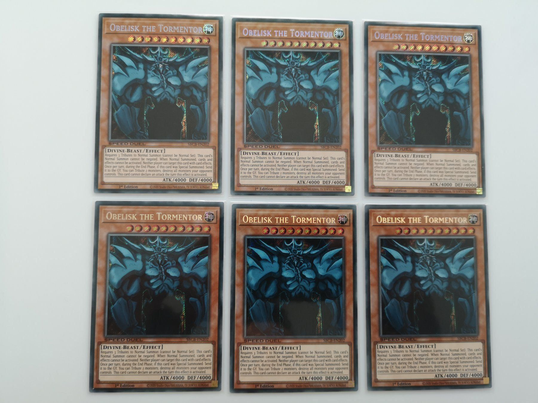 Yugioh Sammelbilder & Trading cards: OBELISK THE TORMENTOR 1.Edition SR – Neu und originalverpackt aus Boswil von ShoppingCenterCity 1