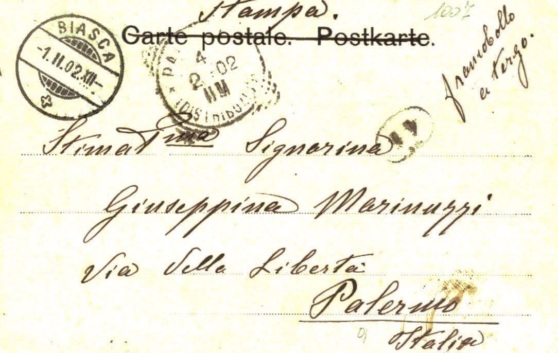 Cartoline postali: Biasca – Usato da Biasca venduto da Blenio71 1