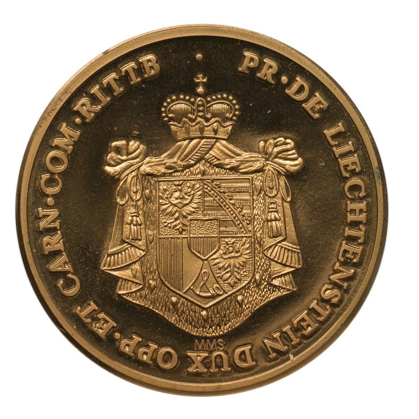 Medaglie: Medaille LIECHTENSTEIN Dynastiemedaille – Usato da Rotkreuz venduto da Swiss-Coins