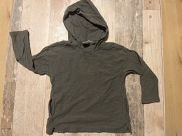 ZARA Kapuzenpullover Gr. 98 (2-3 Jahre) Olivgrün