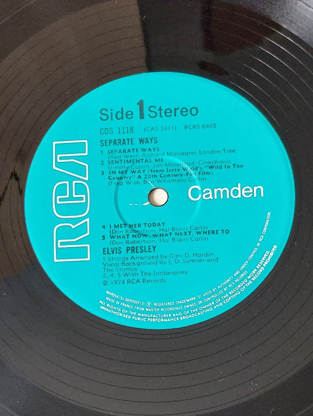 Vinyles: LP - ELVIS - SEPARATE WAYS – D'occasion à Steckborn par Quo7 1