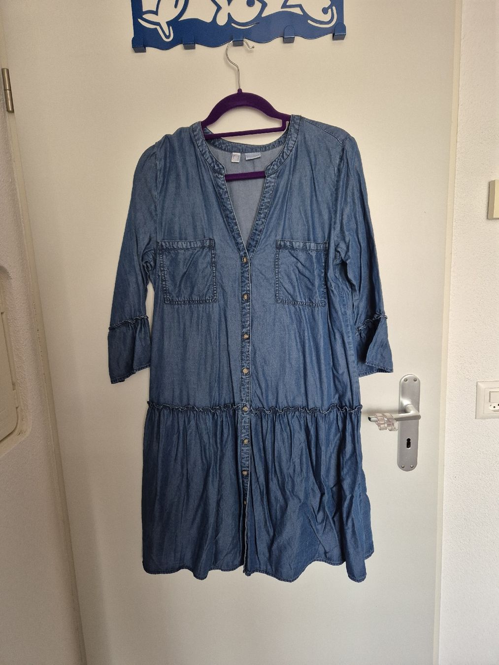 Kleider: Jeanskleid 42 – Gebraucht aus Würenlingen von kuh33