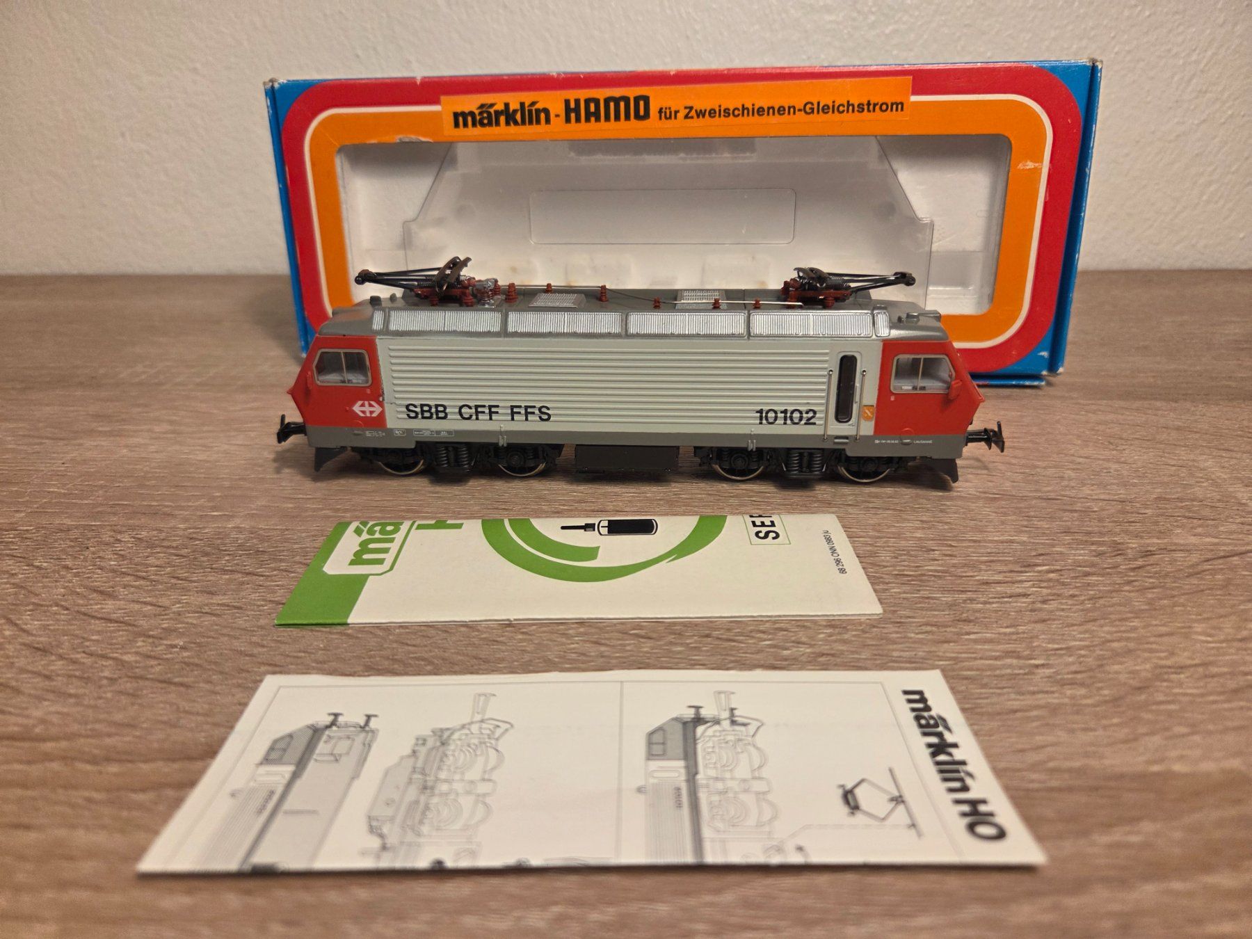 Märklin Modellini di ferrovie: Märklin Hamo 8323 E-Lok SBB H0 – Nuovo e nell'imballaggio originale da St-Aubin-Sauges venduto da Lo_Go 6