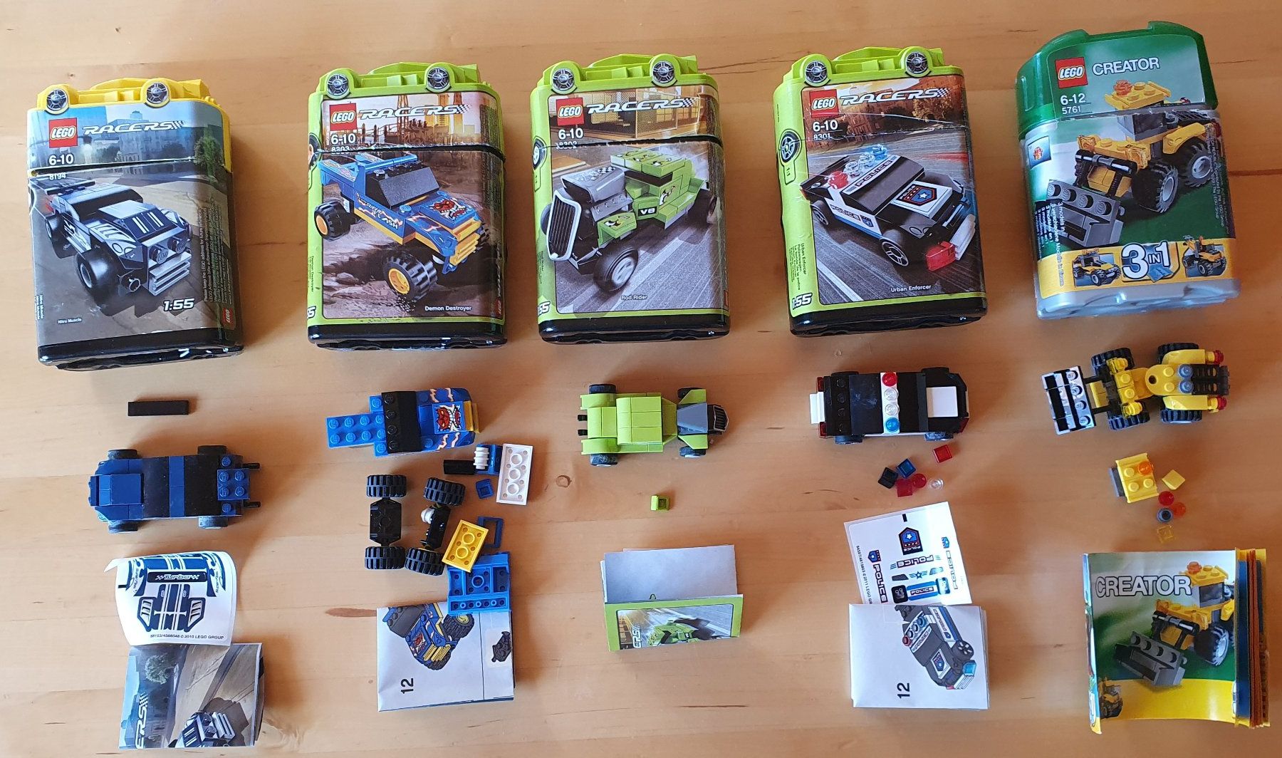 Lego Kit di costruzioni: Lego Racers/Creator Sets in Kunststofboxen – Usato da Wattwil venduto da Dato1 1