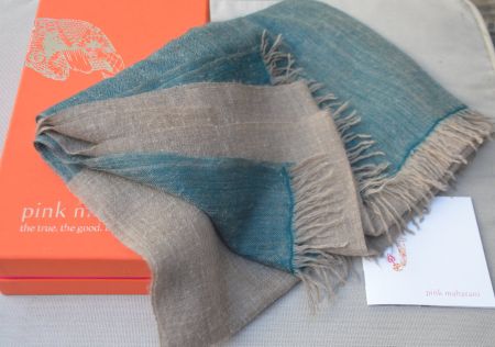 Pink Maharani  Kaschmirschal / foulard en cachemire