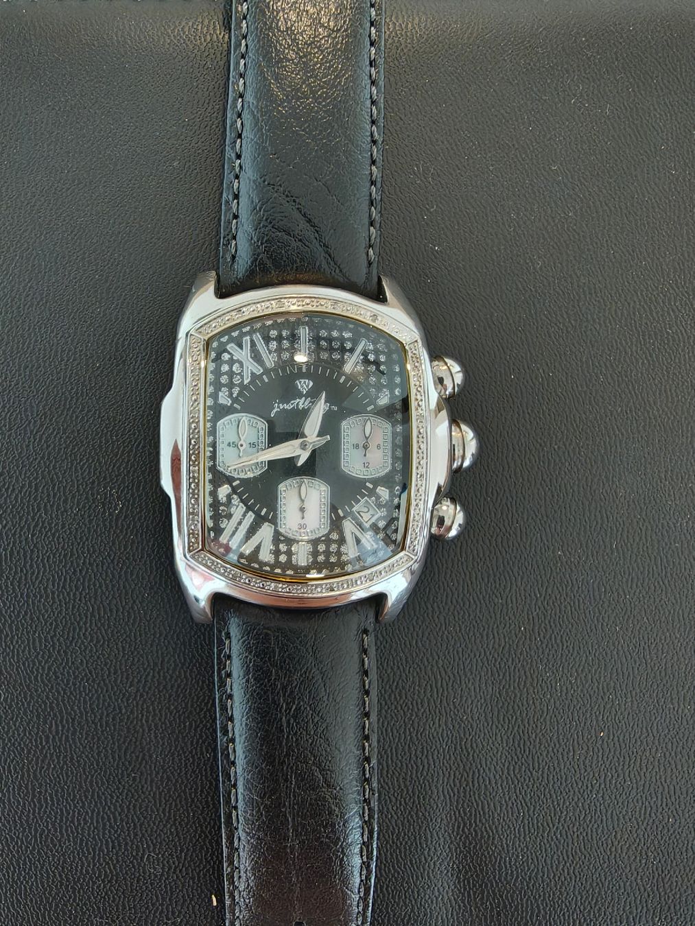 Uhren: Original Just Bling Bubble-Watch Lünette 46mm – Gebraucht aus Affoltern am Albis von chassa2