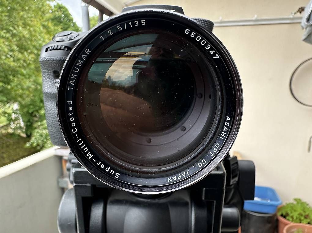 Obiettivi: Pentax 135mm 2,5 Objektiv M42 Anschluss – Usato da Münchenstein venduto da Vorsorge 1