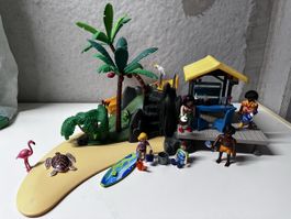 Playmobil Hawaï plage bar avec accessoires occasion