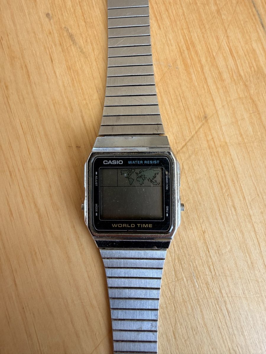 Casio Uhren: Casio A300U Module 643 Vintage World Time – Defekt aus kloten von pat_9vkd 2