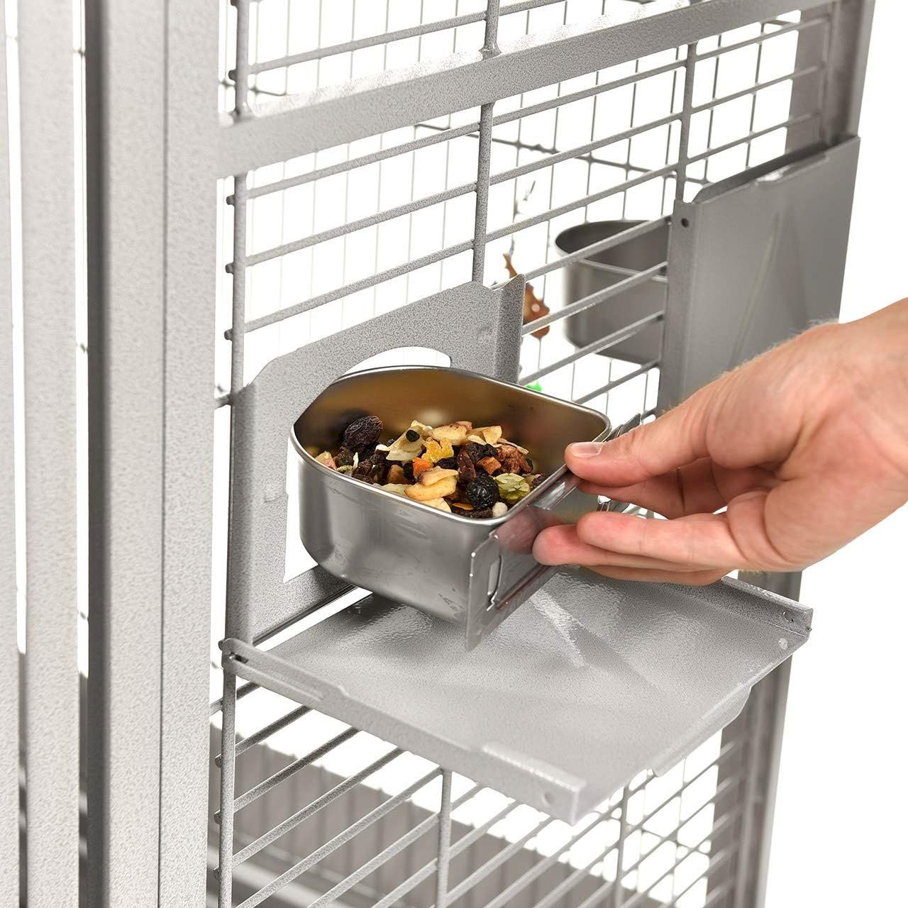 Vogelhäuser: Montana Cages Denver Eckvogelkäfig – Neu und originalverpackt aus Bottighofen von zaap 3