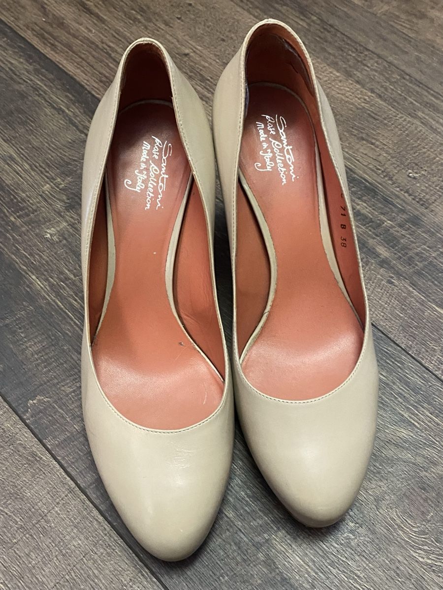 Santoni Scarpe da donna: Santoni La wusste Pumps beige 38 – Nuovo (secondo la descrizione) da Büron venduto da Coerner 5