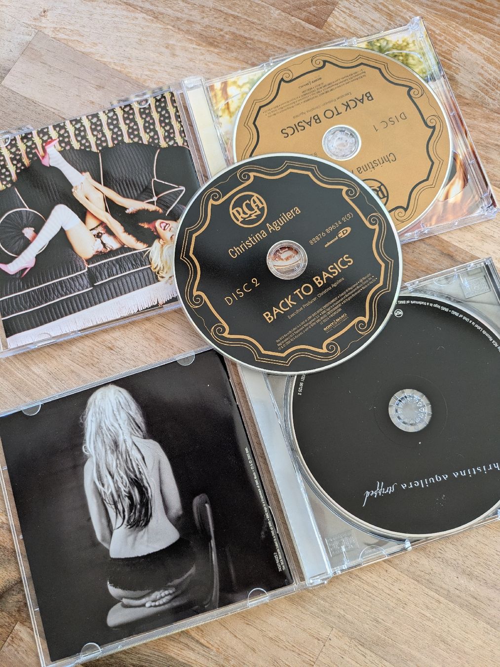 CD: Christina Aguilera "Stripped" und "Back to Basics" – Usato da Matten b. Interl venduto da simkli 2