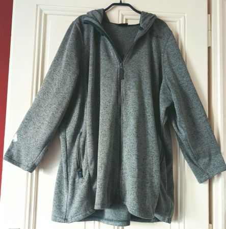 MAXI BLUE : Veste polaire vert-bleu 2XL-3XL