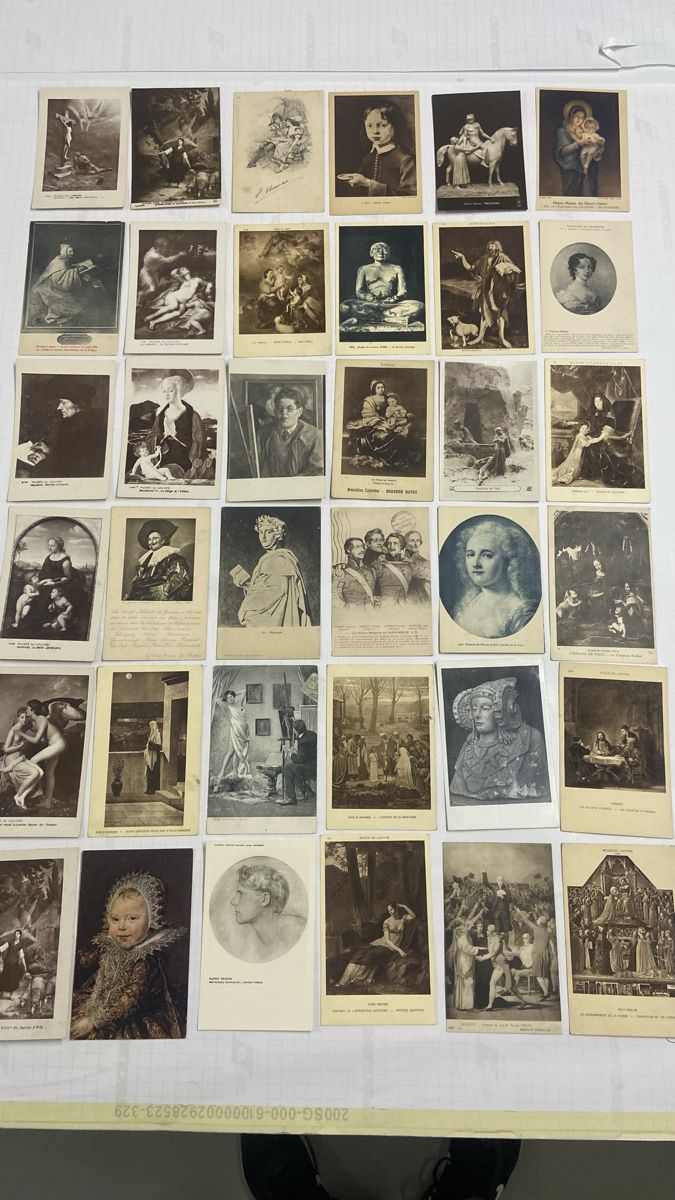 Cartes postales: 280 Cartes postales anciennes Tableaux Alte Ansichtskarten – D'occasion à Basel par ste_rth9 7