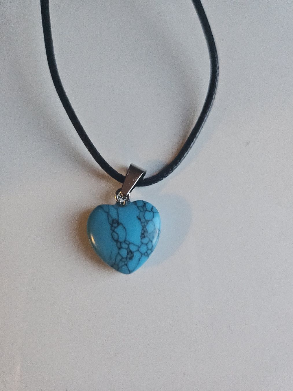 Catenine: collier petit coeur turquoise – Nuovo (secondo la descrizione) da Senèdes venduto da hen_fw8b