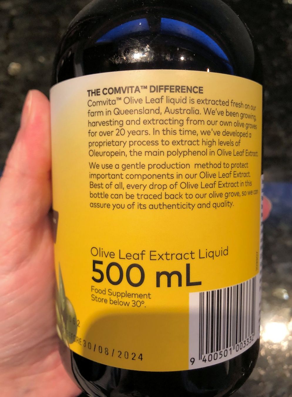 Lebensmittel & Spezialitäten: Olivenblatt Extrakt, 500ml – Neu und originalverpackt aus Rüti ZH von Jasna89 2