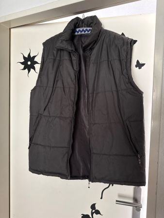 Schwarze Herren Weste, Top Zustand,