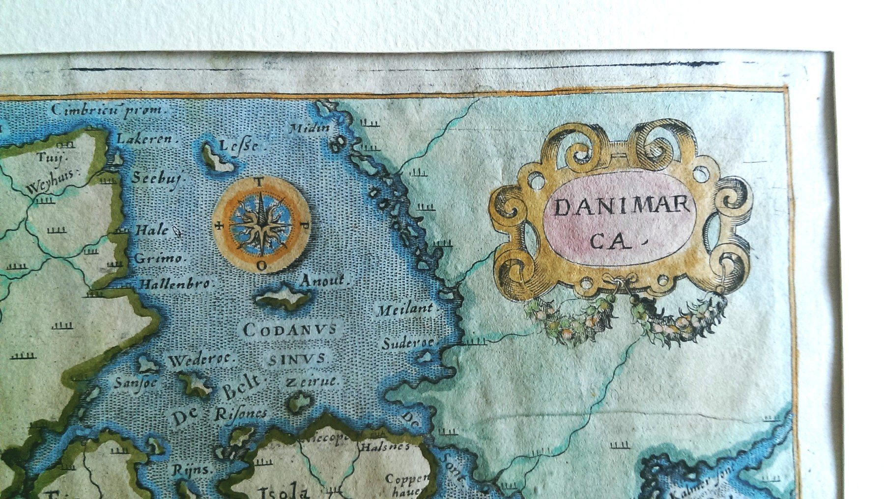 Cartine & Atlanti: Antike Karte Dänemark – Usato da Goldau venduto da iau_6lzs 2