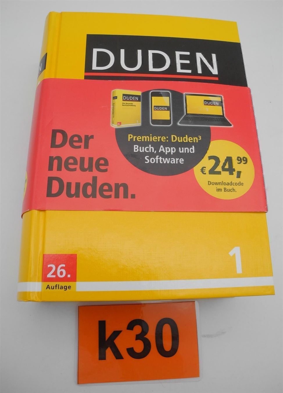 Libri: Duden, 26. Auflage, Nr. k30 – Nuovo (secondo la descrizione) da Kottwil venduto da Crazyrolf