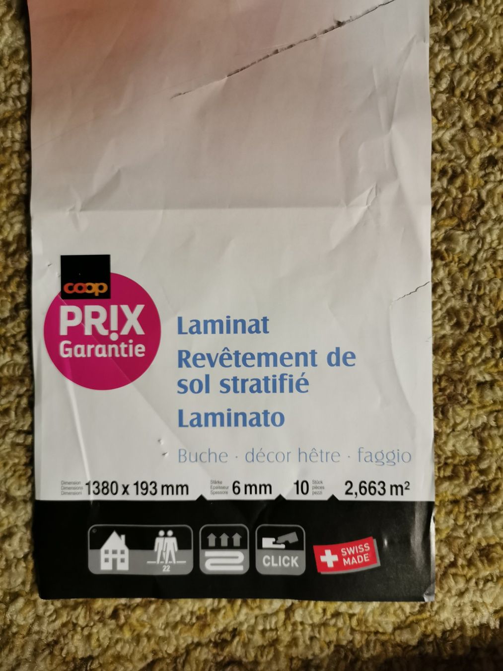 Articoli in legno: Laminat (Buche) – Nuovo (secondo la descrizione) da Glattfelden venduto da sut_q8d2 4
