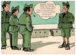 Militärhumor: Hotpants, Feldpost 1977