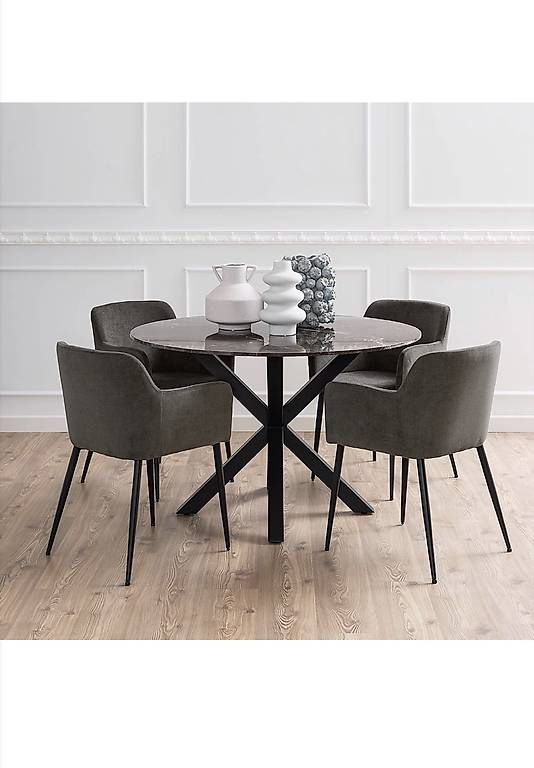 Tavoli: Runder Esstisch aus echtem Marmor  Designer-Look – Usato da Aesch BL venduto da nib_w2hb