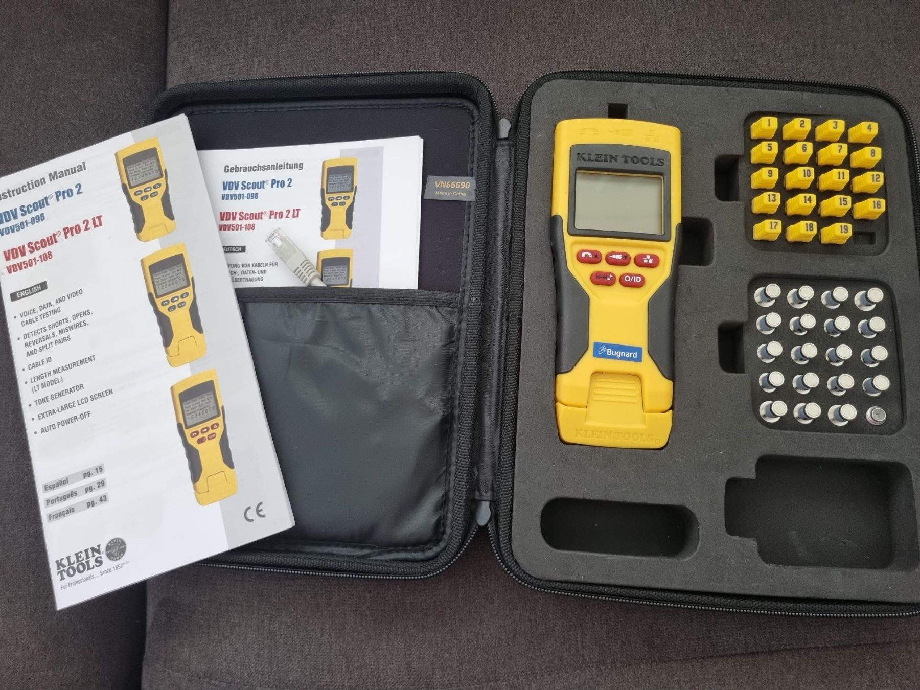 Mesurer: VDV Scout Pro 2 LT Tester and Remote Kit – Neuf (Voir description) à Igis par Marcaupign 2