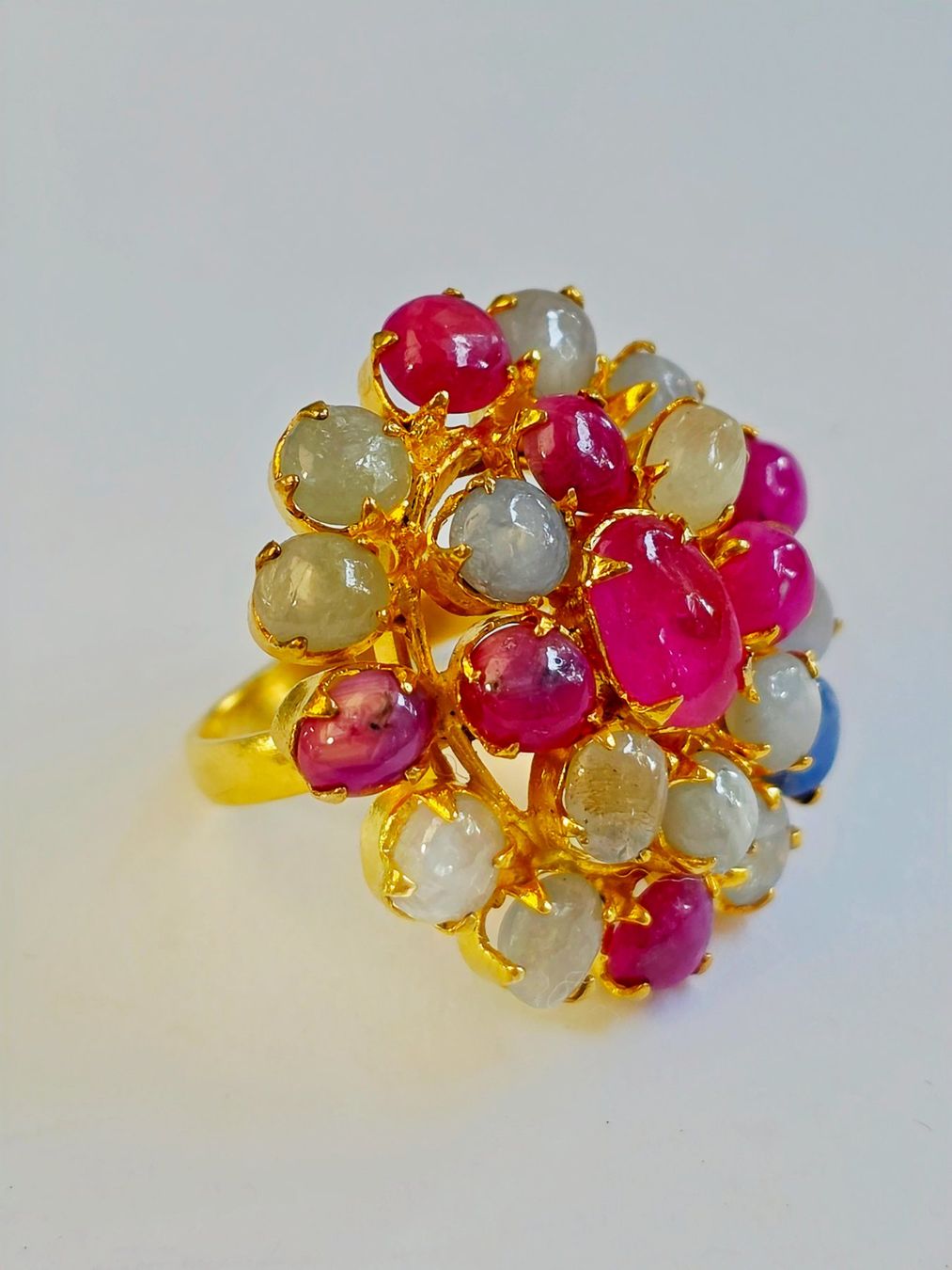 Ringe: Ring Rubine Safir bunte Steine – Neu (gemäss Beschreibung) aus Zürich von ben_mn5h 9