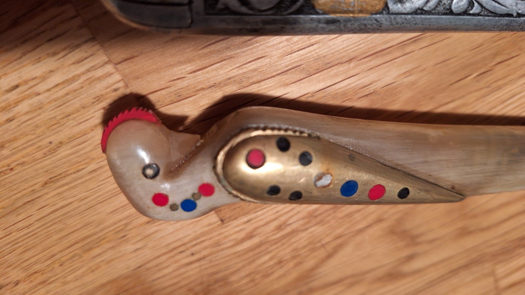 Coltelli da cucina: 2 Vintage Küchenmesser , Dekorative Griffe – Usato da Dornach venduto da majo8689 1