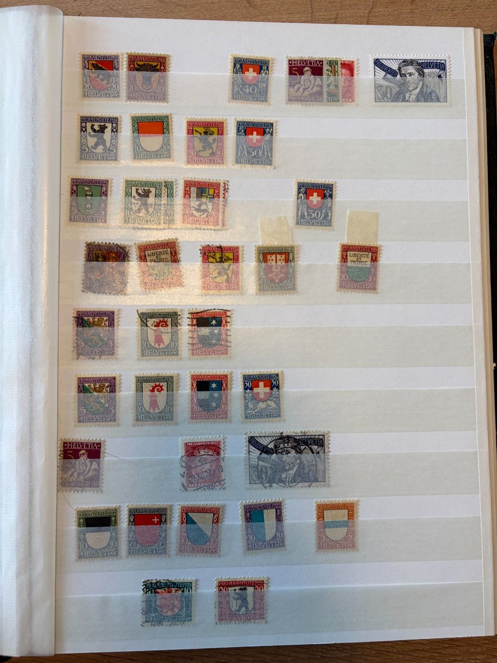 Tutti i francobolli: Grosse Sammlung Schweiz Briefmarken - Alben, Ersttagsbriefe – Usato da Zürich venduto da zamiduri 2