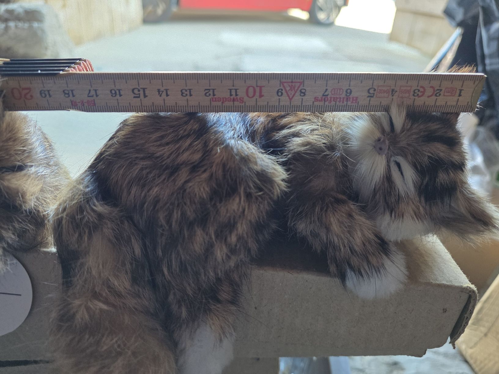 Tutte le decorazioni: Fell Katzen Set braun liegend  – Nuovo (secondo la descrizione) da Schlattingen venduto da Buio79 1