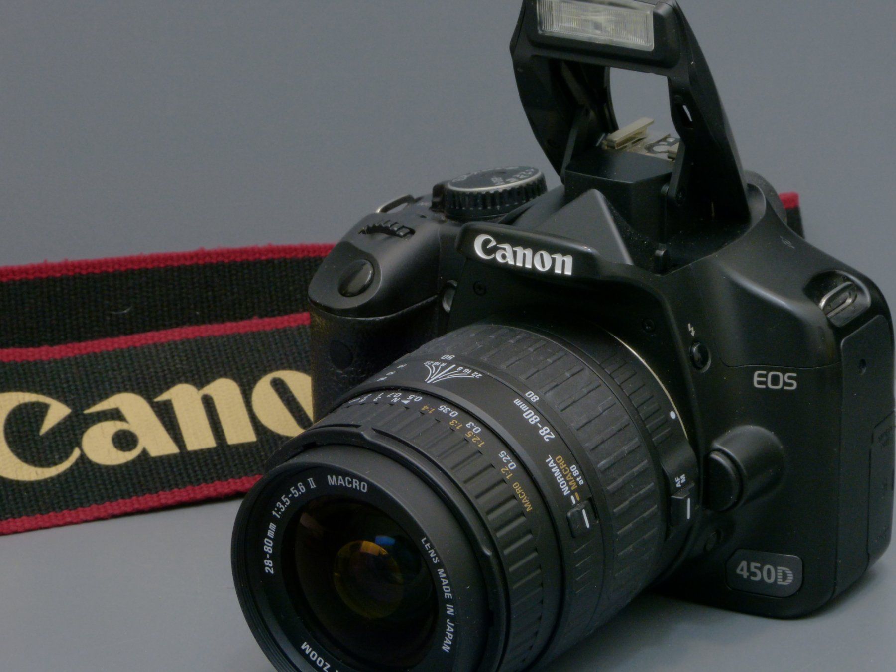 Appareil photo Canon EOS 450D (D'occasion) à Broc pour CHF 225 - avec