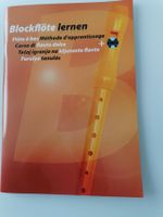 TOP-Zustand: Booklet Blockflöte lernen mehrsprachi inkl CD.
