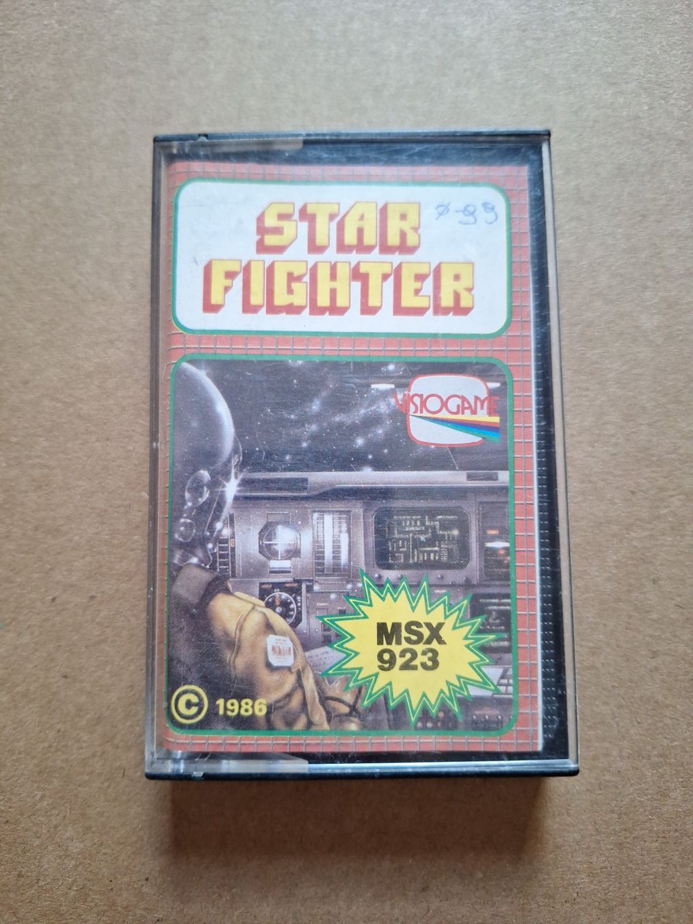 Giochi: Star Fighter - MSX Game Kassette - Visiogame – Usato da Altstätten SG venduto da GGsGameshop