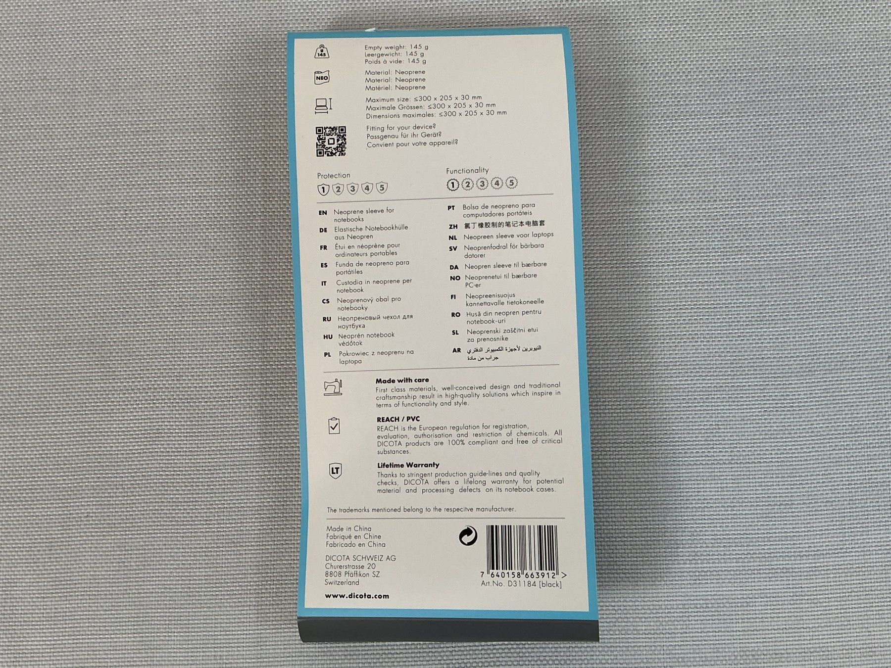 Covers & Borse: DICOTA elastische Neopren - Notebook - Hülle – Nuovo (secondo la descrizione) da Richterswil venduto da Restwert_Richterswil 6