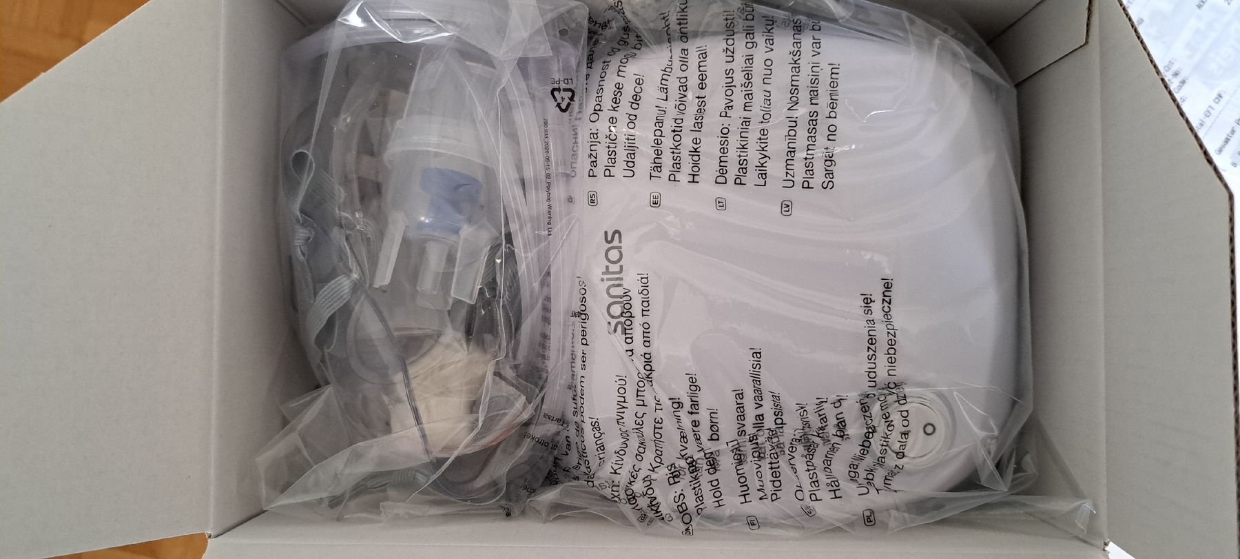 Attrezzature mediche: Sanitas Inhalator SIH 13 - Neu  – Nuovo e nell'imballaggio originale da Zürich venduto da Freshwind1 3