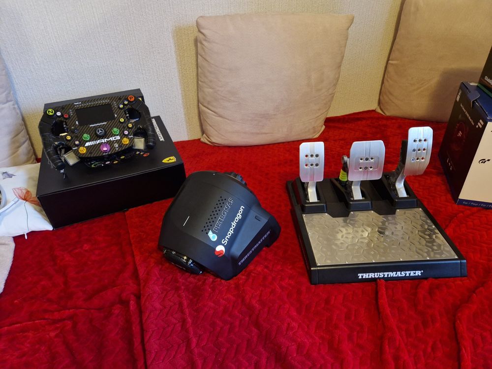 Thrustmaster Set, SF1000 WHEEL, T-GT 2 UND TLC PEDALS (Gebraucht) in ...