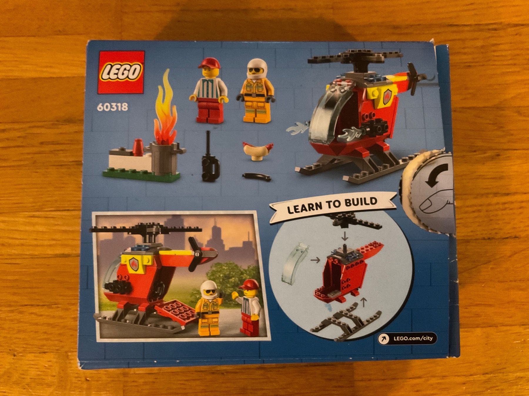Lego Kit di costruzioni: Lego City Feuerwehrhubschrauber – Usato da Winterthur venduto da Whitefish 1