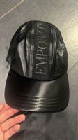 Cappellino Emporio Armani nero materiale tecnico usato