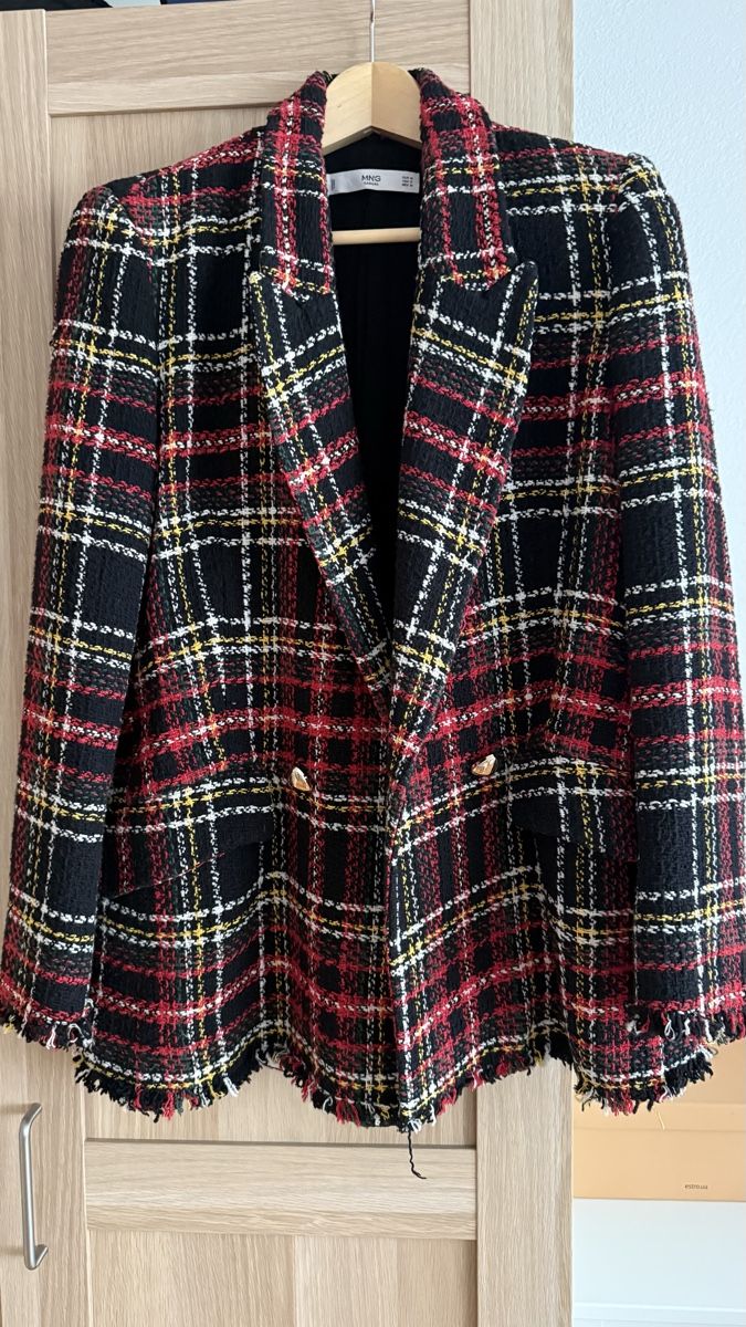 Mango Jacken: Mango Tweed Blazer/ Große M – Gebraucht aus Sevelen von ann_f687