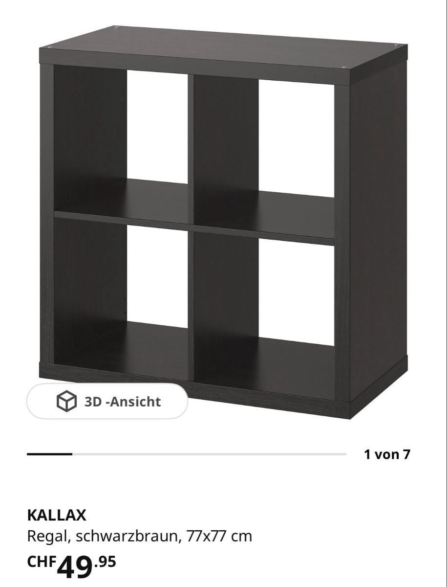 Ikea Scaffali: 2 Ikea Kallax Regal – Nuovo (secondo la descrizione) da Mühlau venduto da kvn_8cmk 1