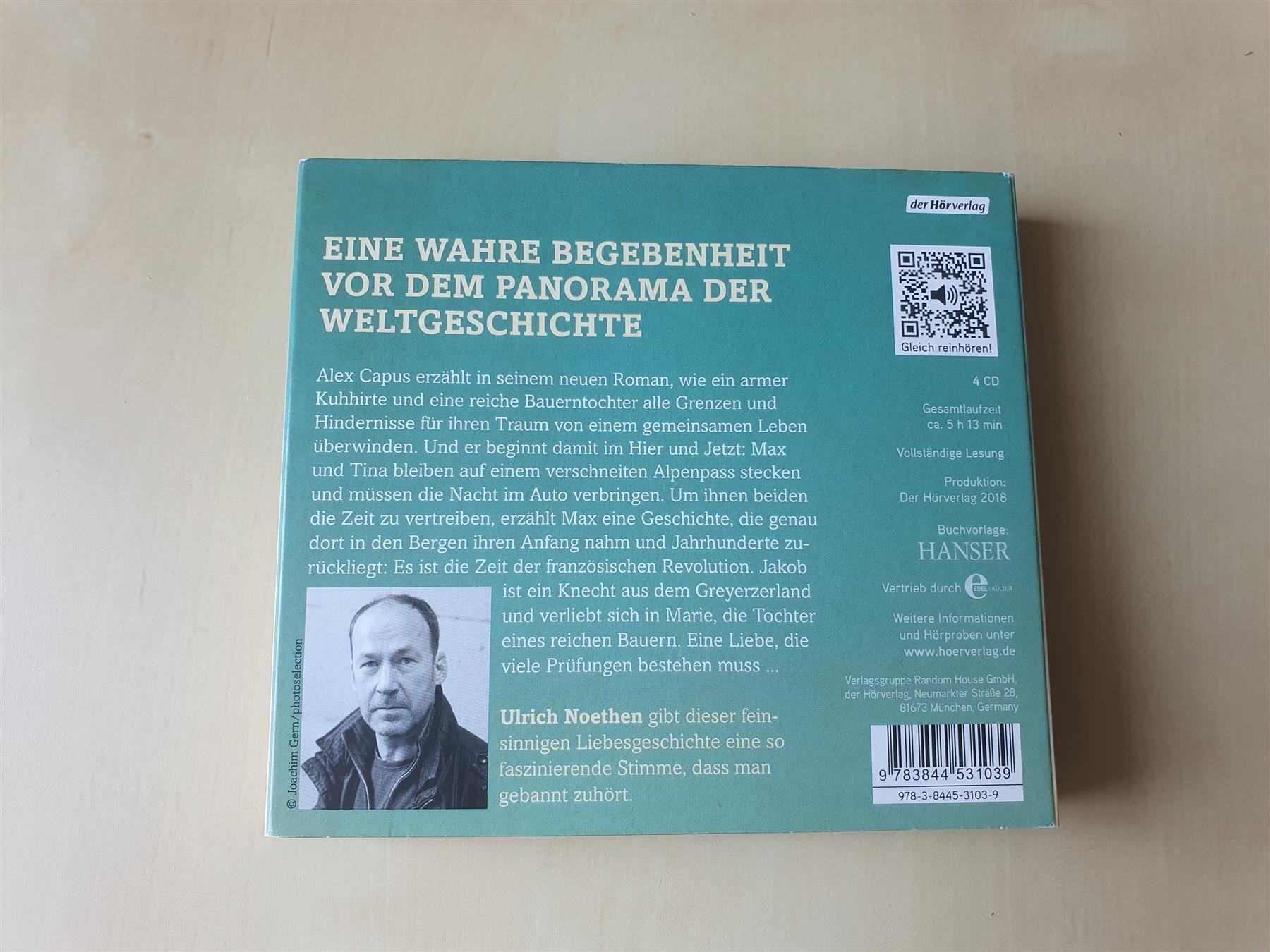 Audiolibri: Alex Capus Königskinder – Usato da Stansstad venduto da collectorsshop 1