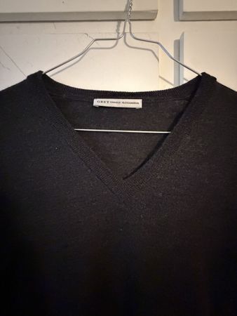 Maglione GREY Daniele Alessandrini 100% Lana Taglia 50
