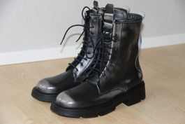 Sehr schönen & stylische Echtleder Schuhe / Boots Gr.41  NEU