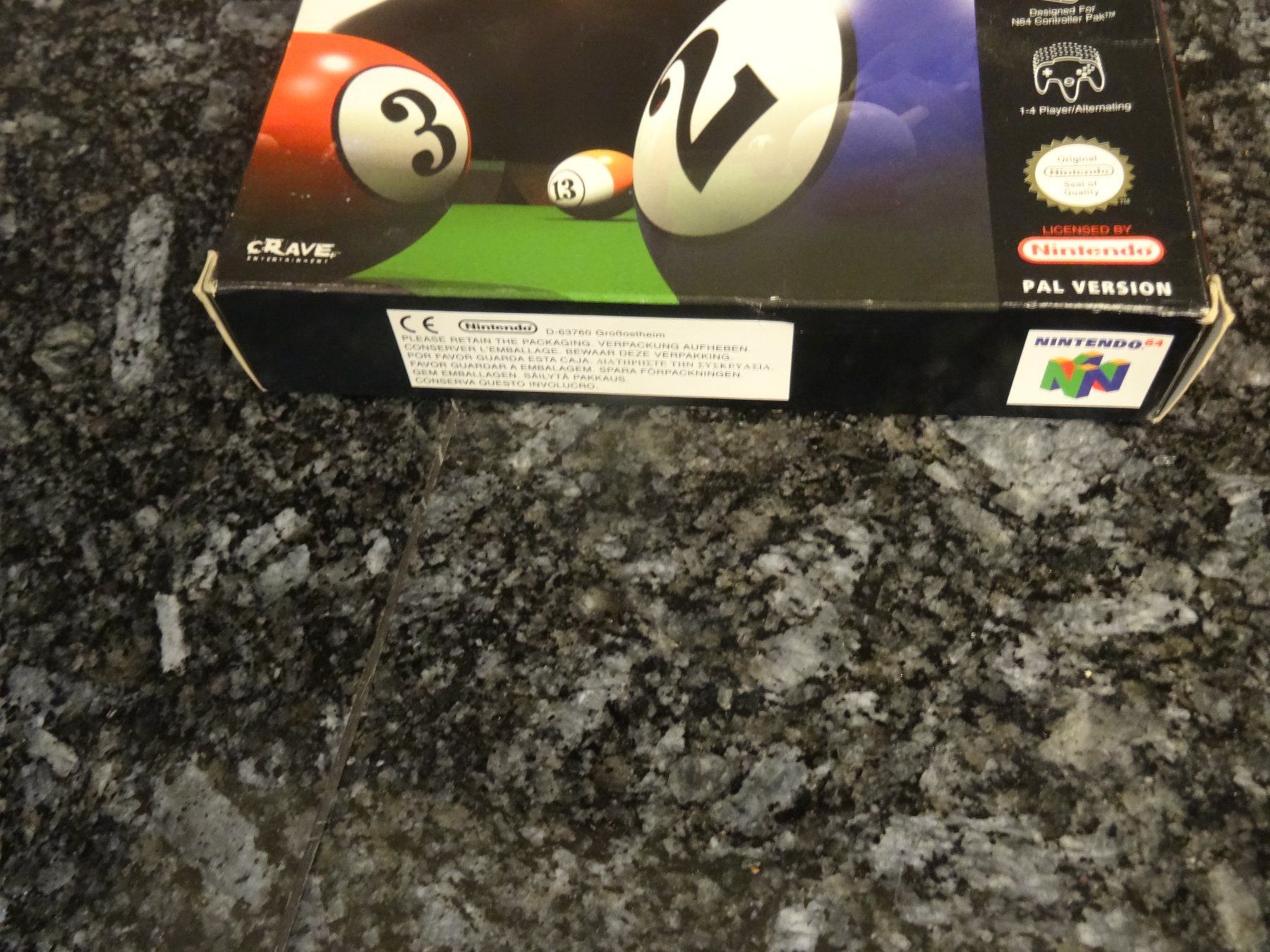 Nintendo Giochi: Nintendo 64 N64 Virtual Pool 64 - OVP – Usato da Olten venduto da Disc-Ausverkauf 3
