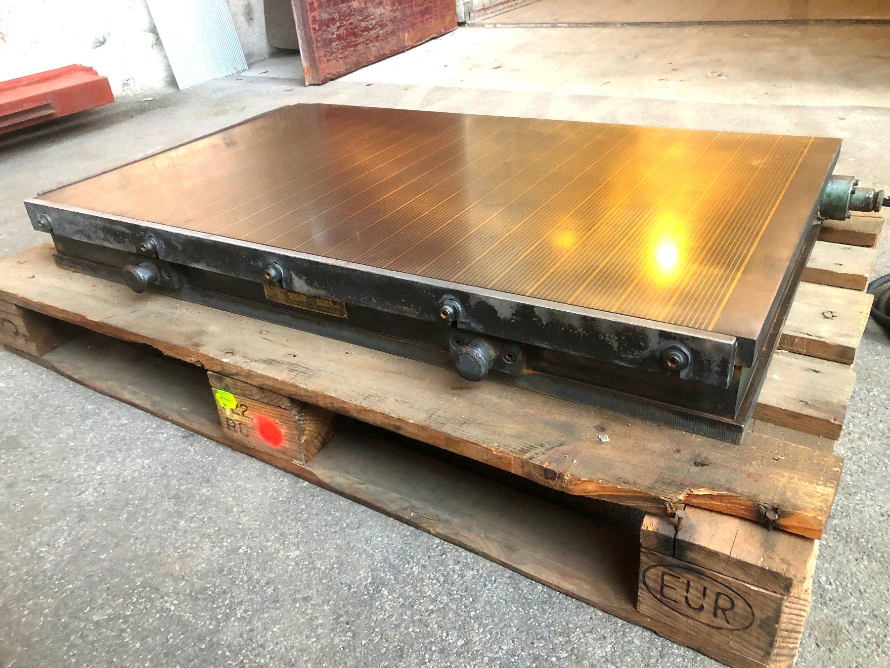 Tutti gli attrezzi: Magnetspannplatte Braillon 1000x600mm – Usato da Laufenburg venduto da Sirluger 1