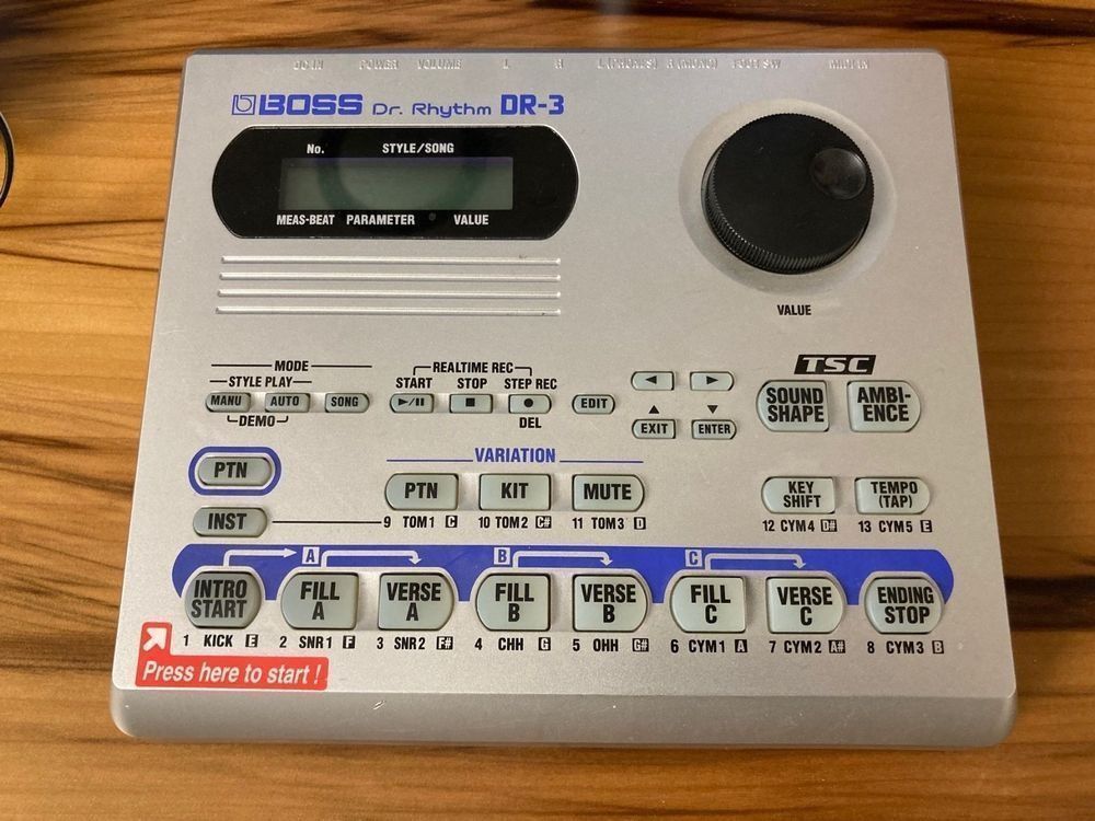 Boss DR3 Drum Machine Boîte à Rythme Original OVP Acheter sur Ricardo
